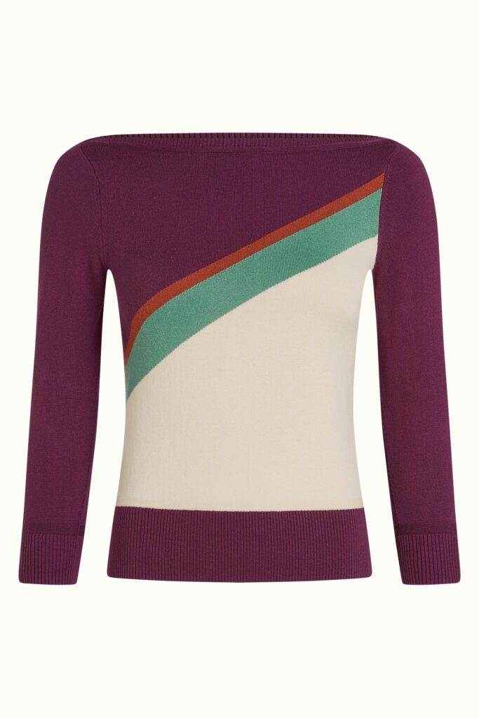Eda Fume Topp - Caspia Purple